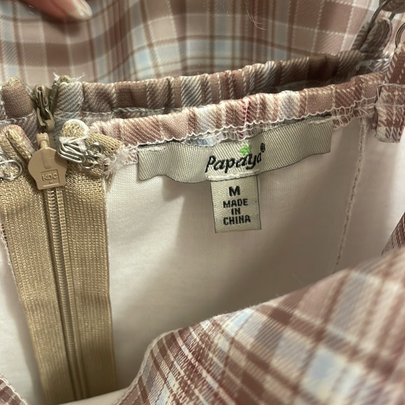 Plaid dress - Picture 2 of 3